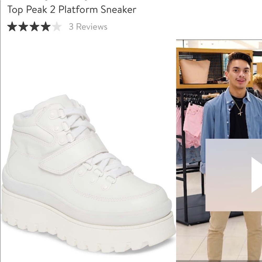 Jeffrey Campbell Top Peak 2 Platform Sneaker